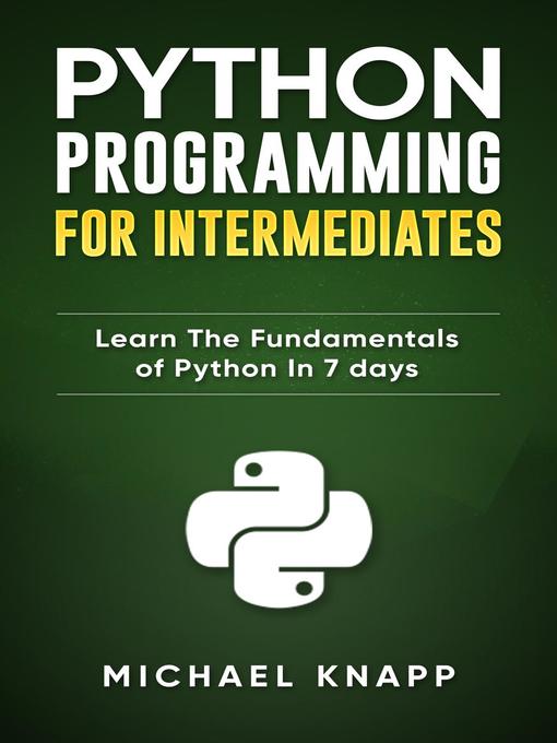 Title details for Python by Michael Knapp - Available